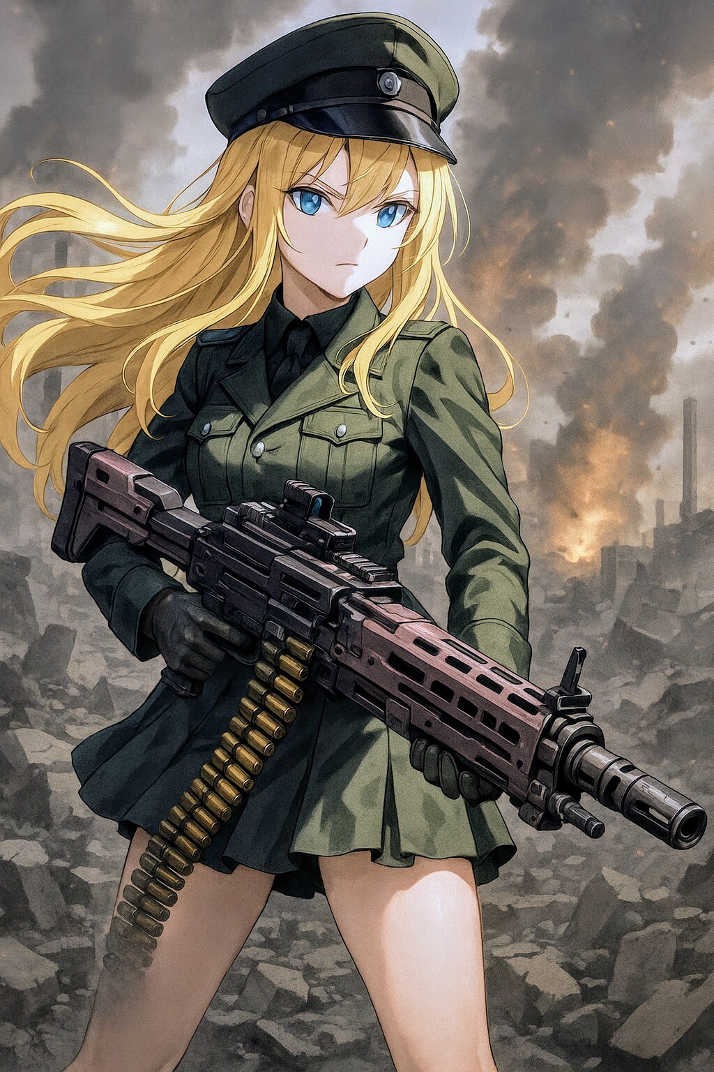 世界を廃墟にした、お姉やん