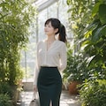 木漏れ日の温室 2枚目