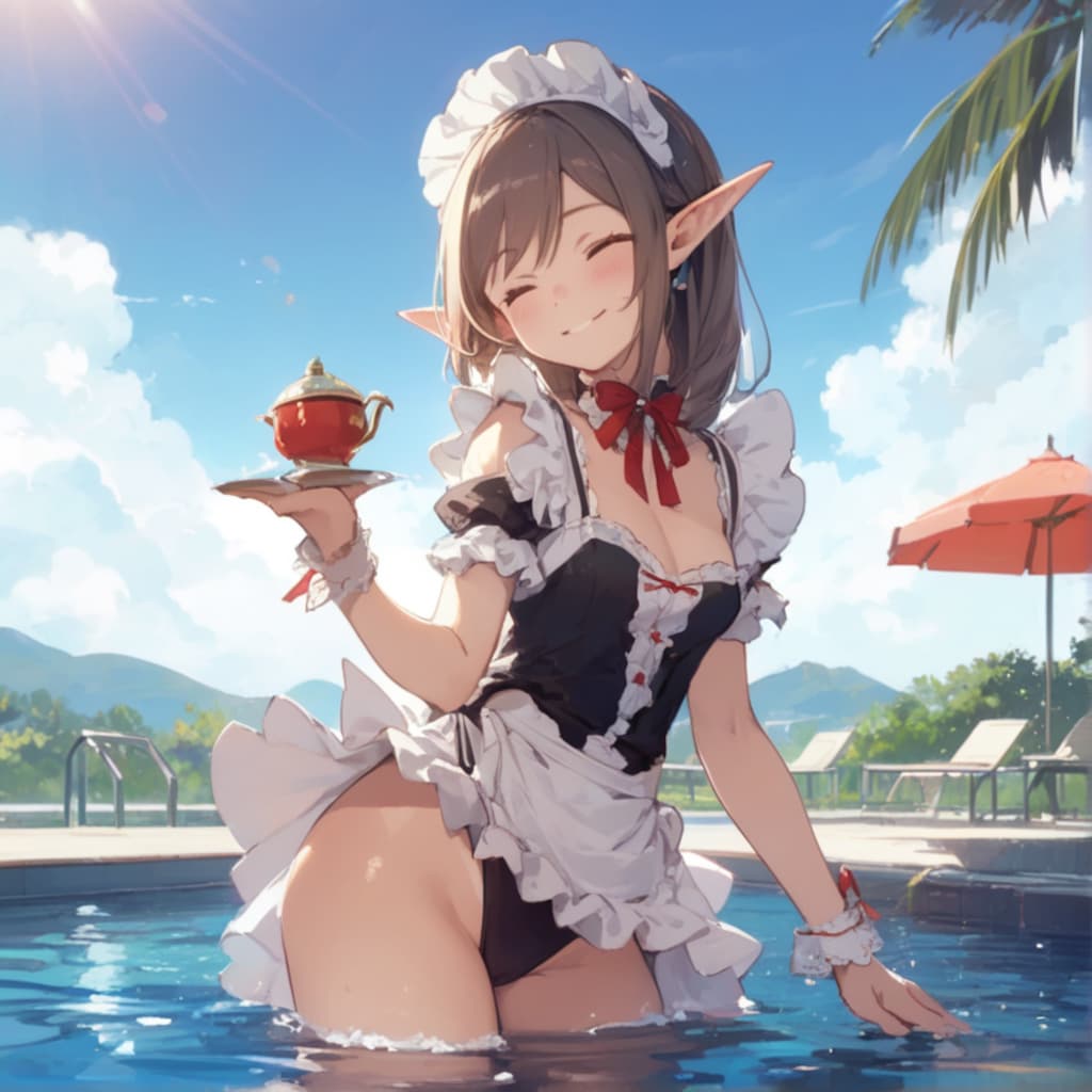 お茶の時間です