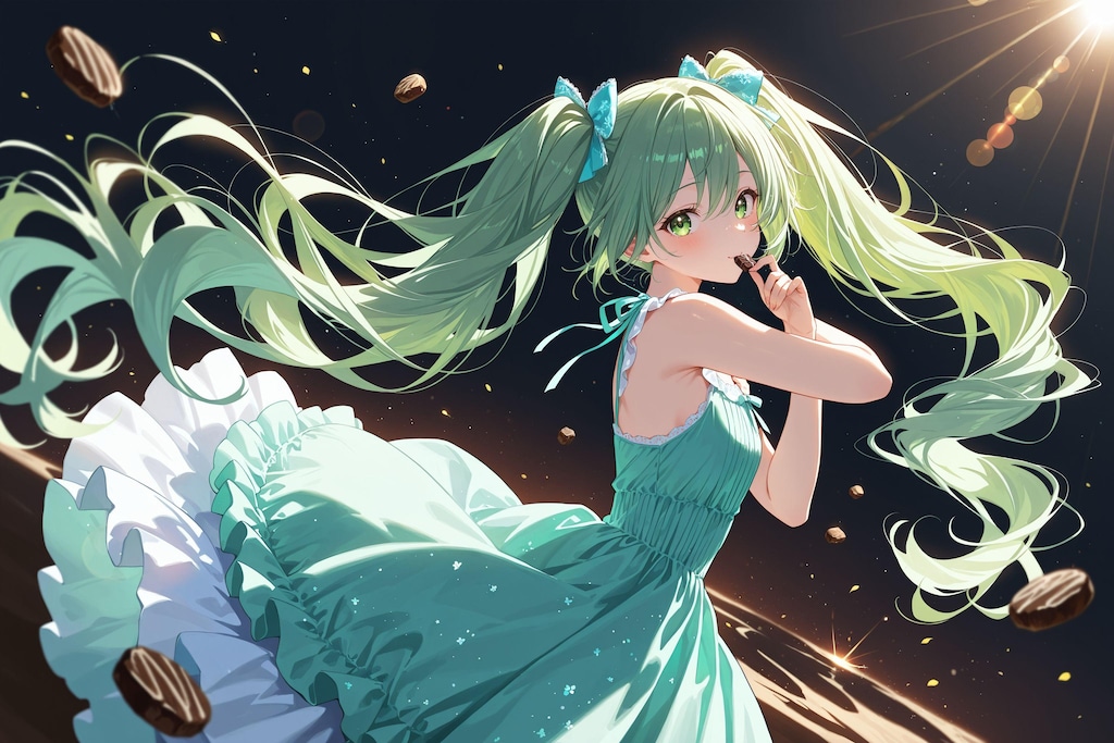 チョコミント少女