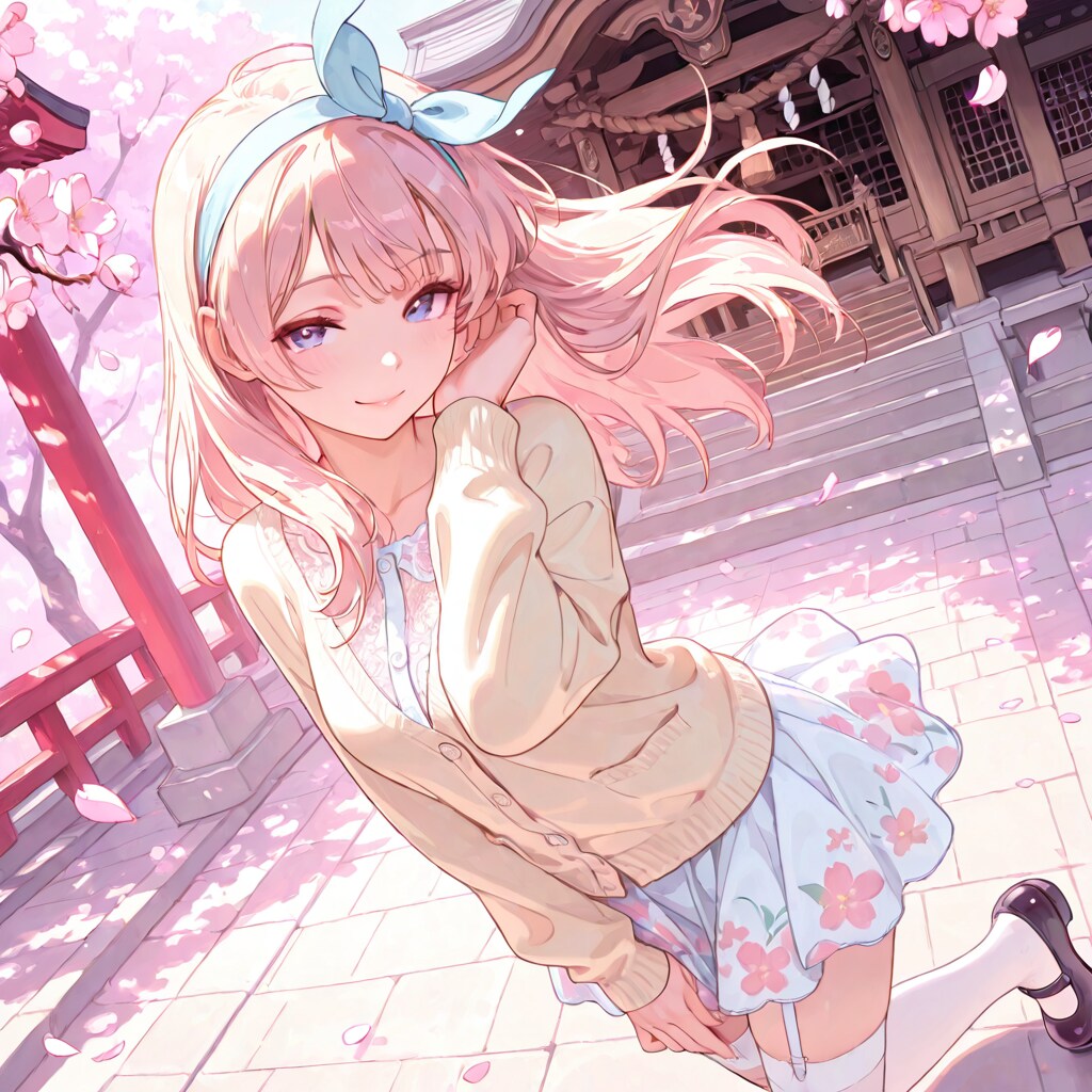 春のコーデ