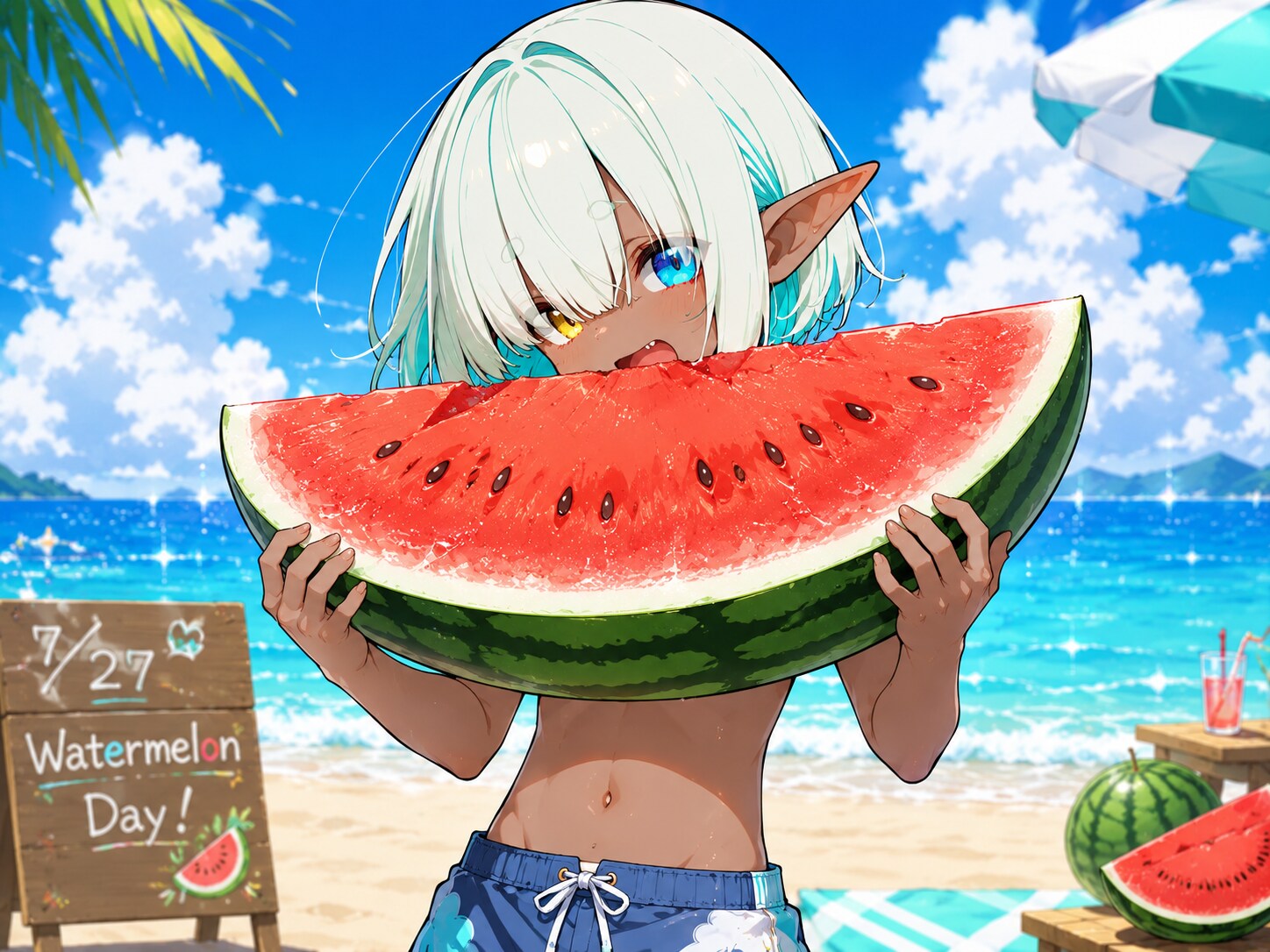 [今日は何の日 7/27] スイカの日