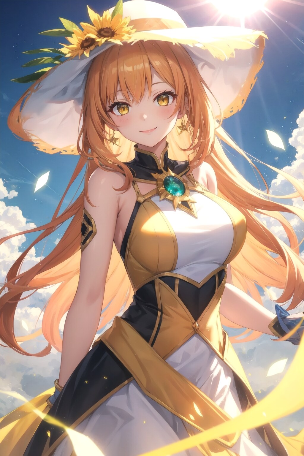 太陽の女神　休日 | の人気AIイラスト・グラビア