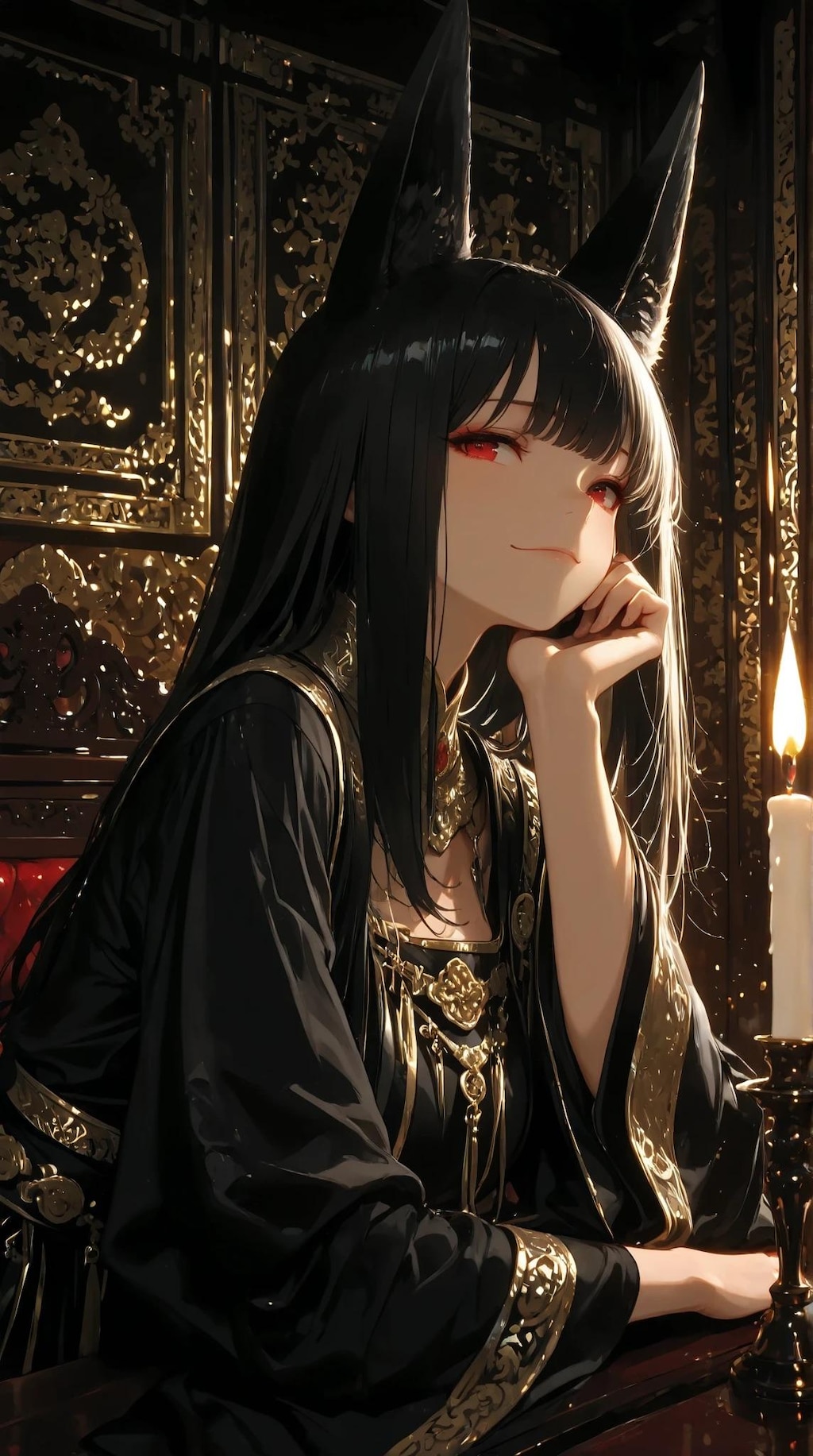 狐女帝の安らぎ - Kuroha Rouge