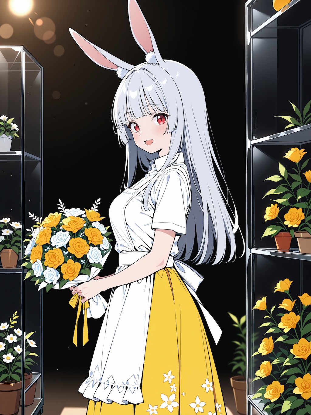いらっしゃいませ、どんなお花がお好みですか？