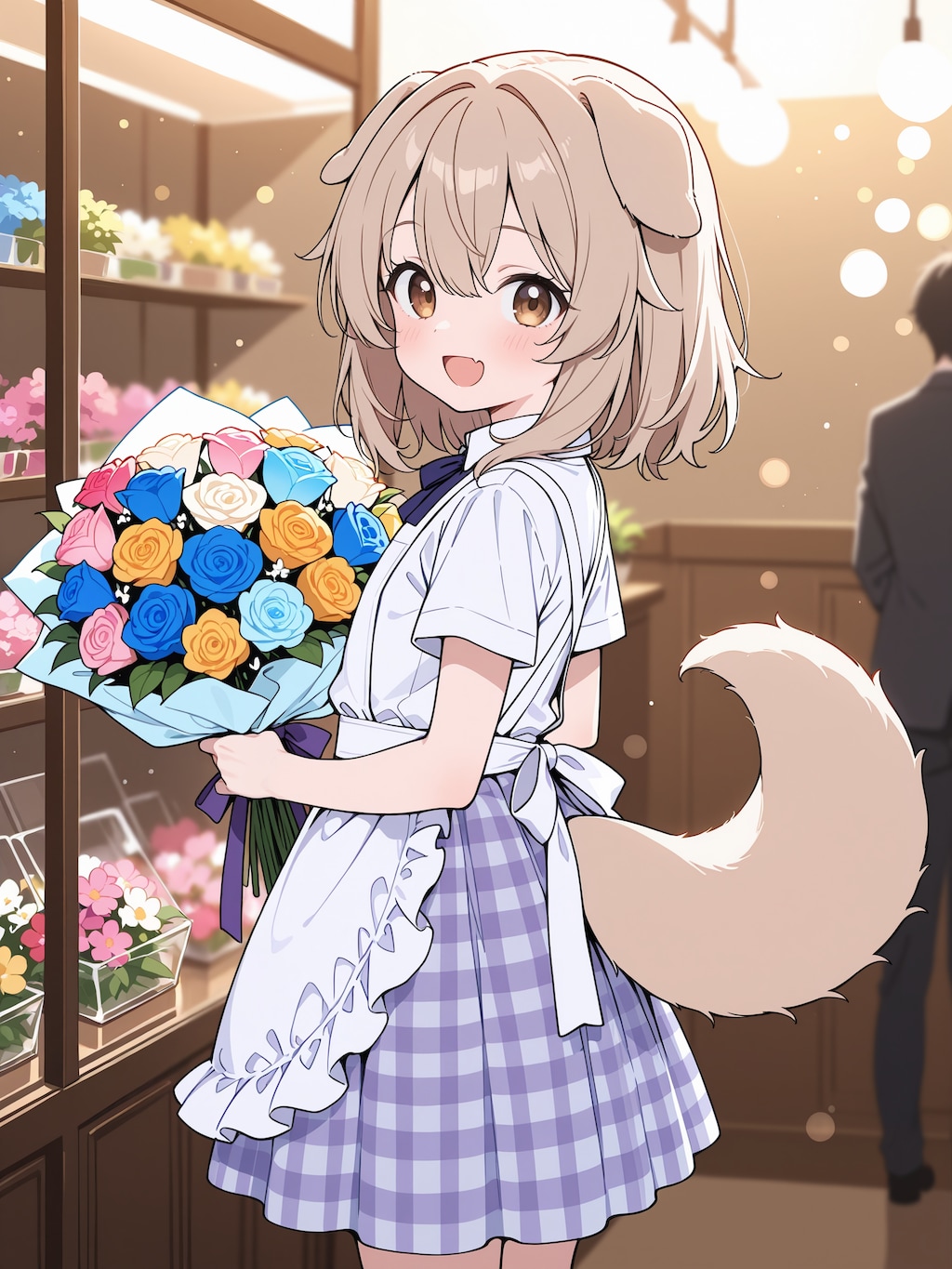 いらっしゃいませ、どんなお花がお好みですか？