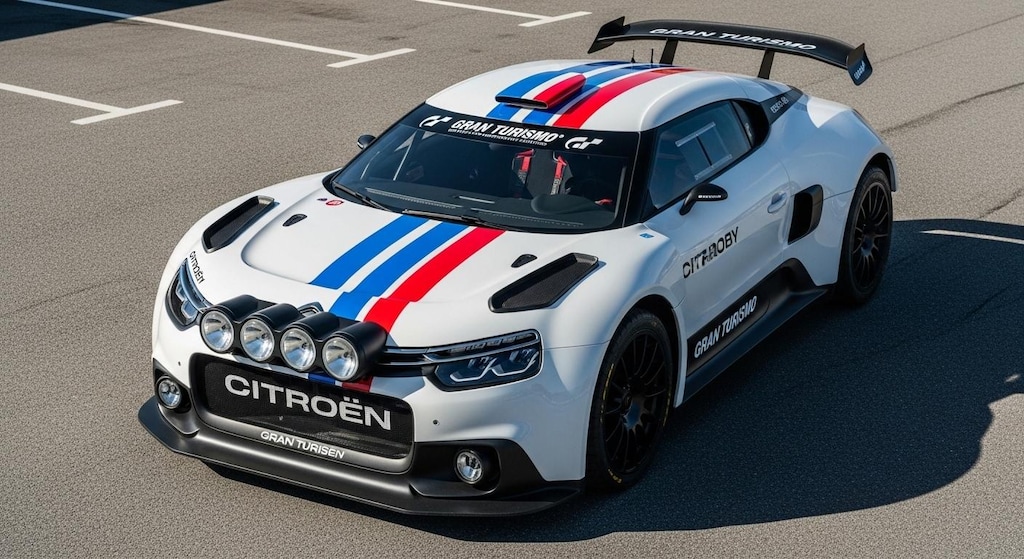 シトロエンビジョングランツーリスモラリーカー