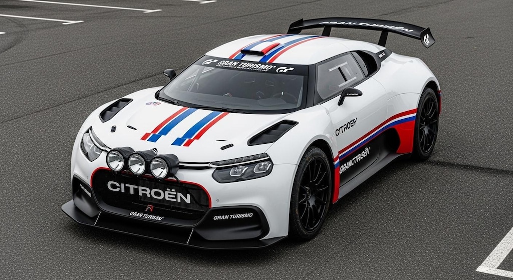 シトロエンビジョングランツーリスモラリーカー