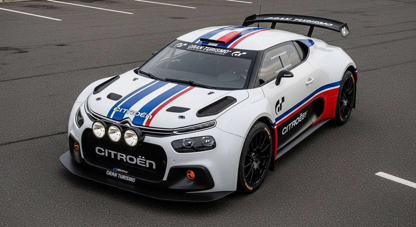 シトロエンビジョングランツーリスモラリーカー | の人気AIイラスト・グラビア