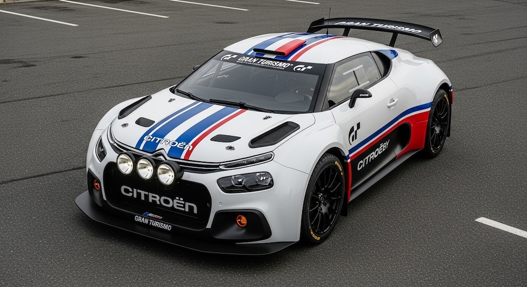 シトロエンビジョングランツーリスモラリーカー