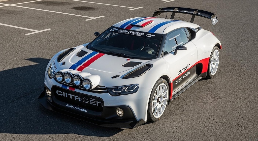 シトロエンビジョングランツーリスモラリーカー