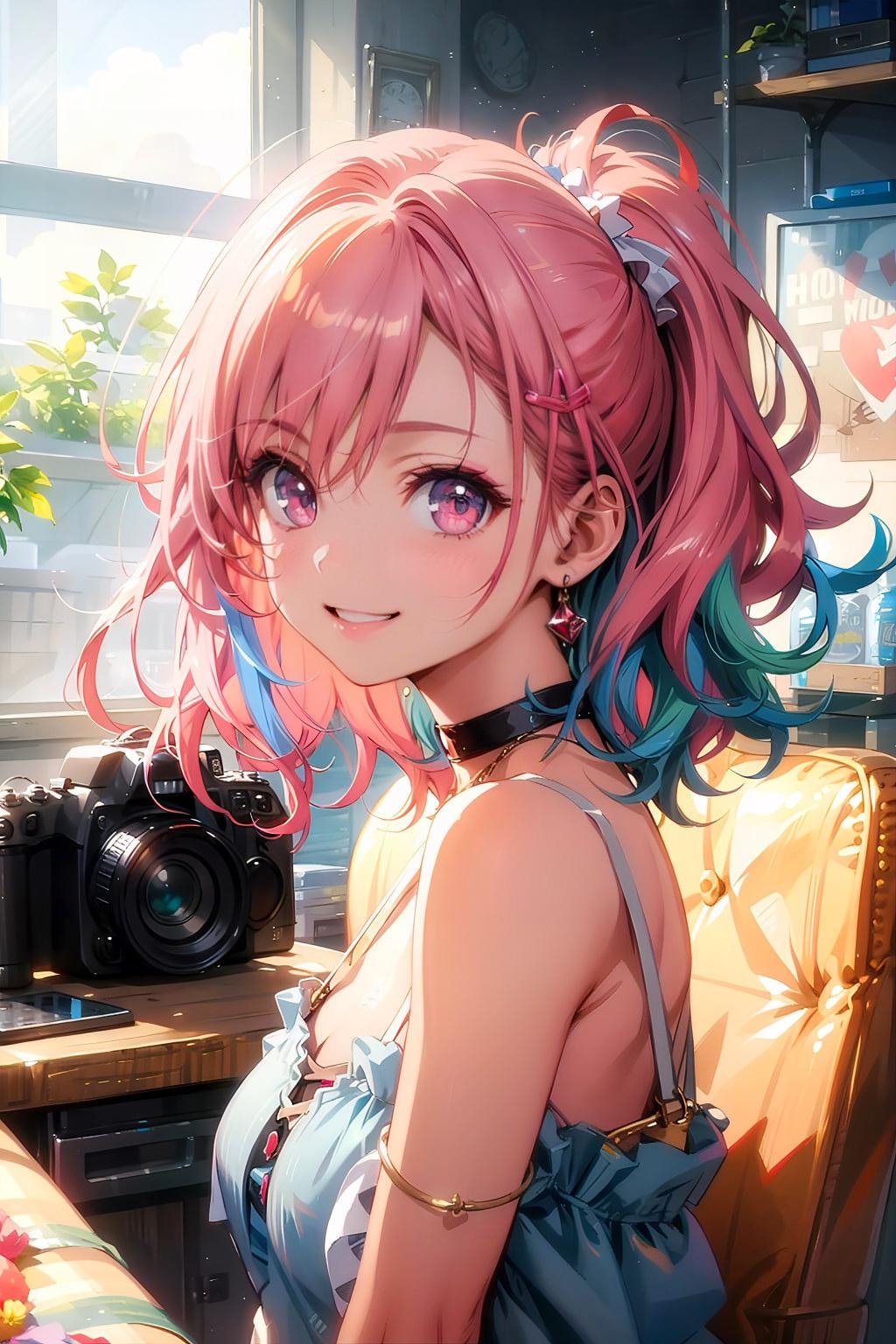 今日のトパーズちゃん　チョーカー