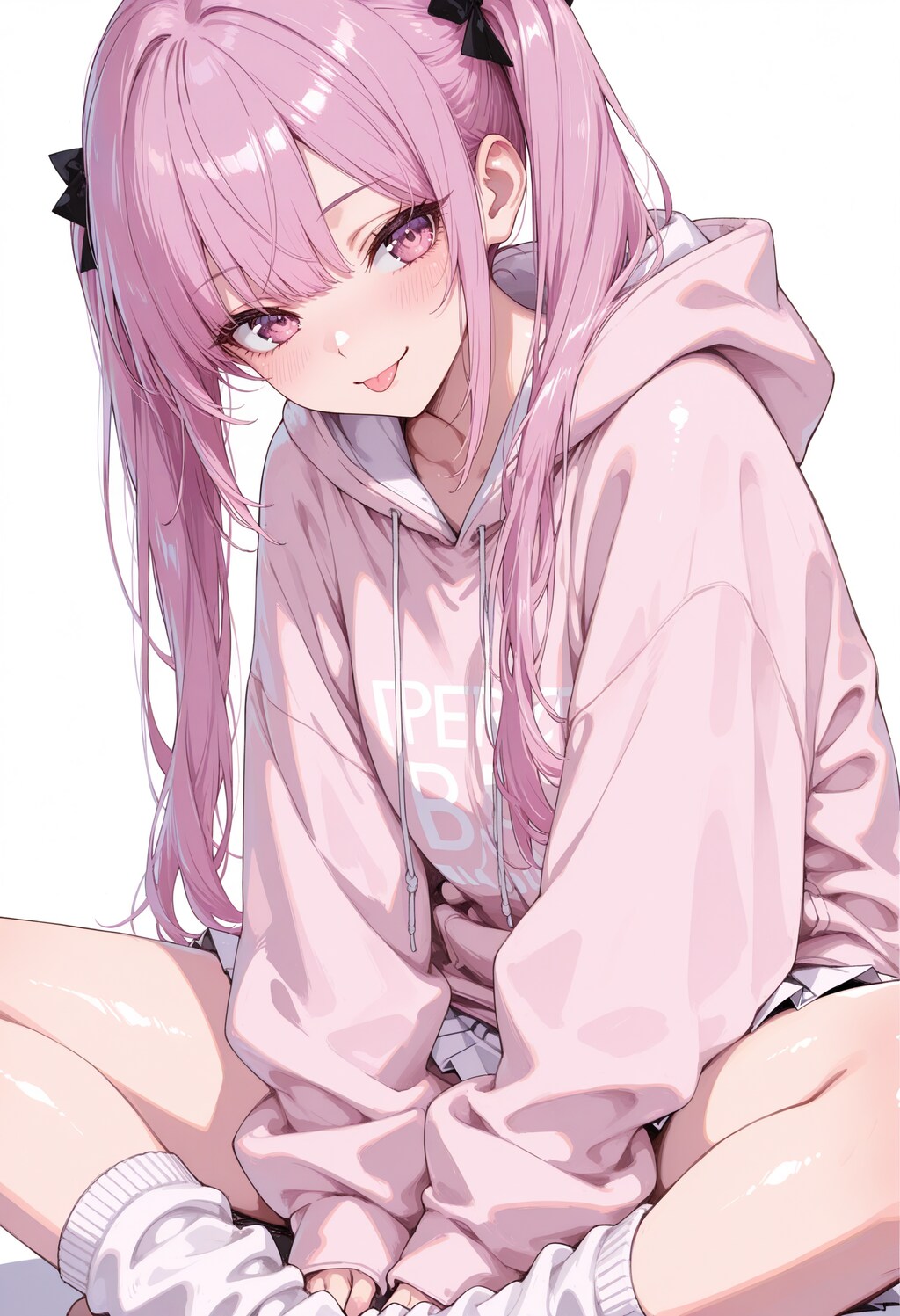 オーバーサイズパーカーガール