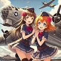 ラブライブキャラとB-29 4枚目