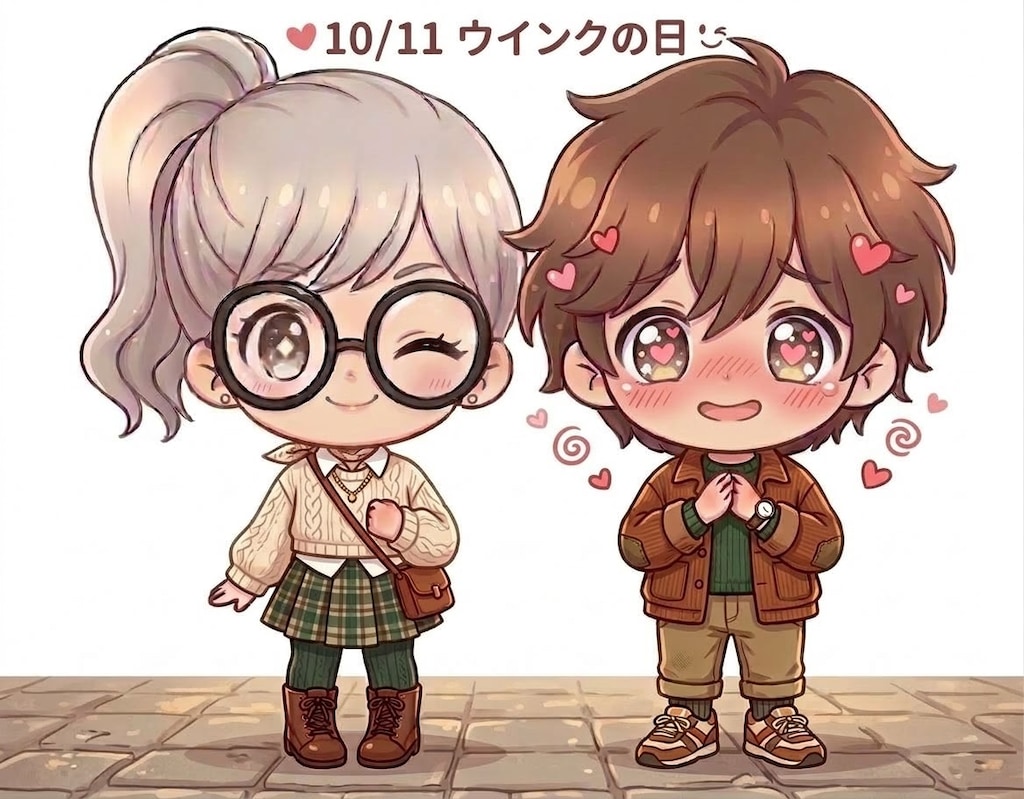今日は「ウインクの日」