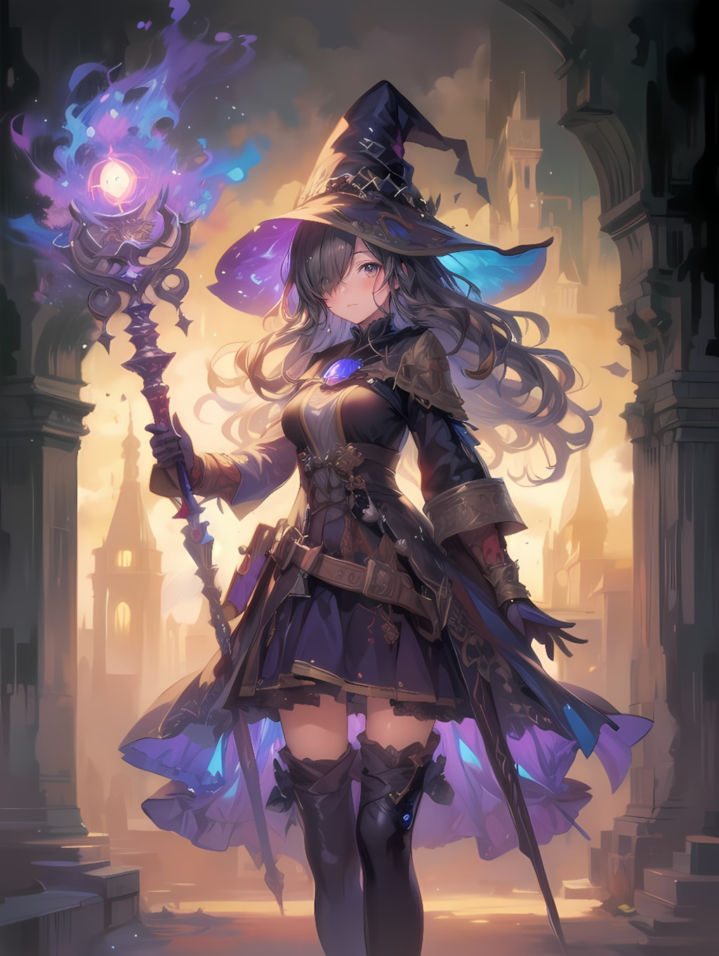 紫炎のウィッチ