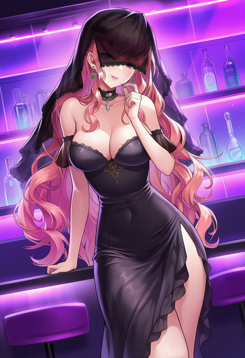 怪しい女とマスター