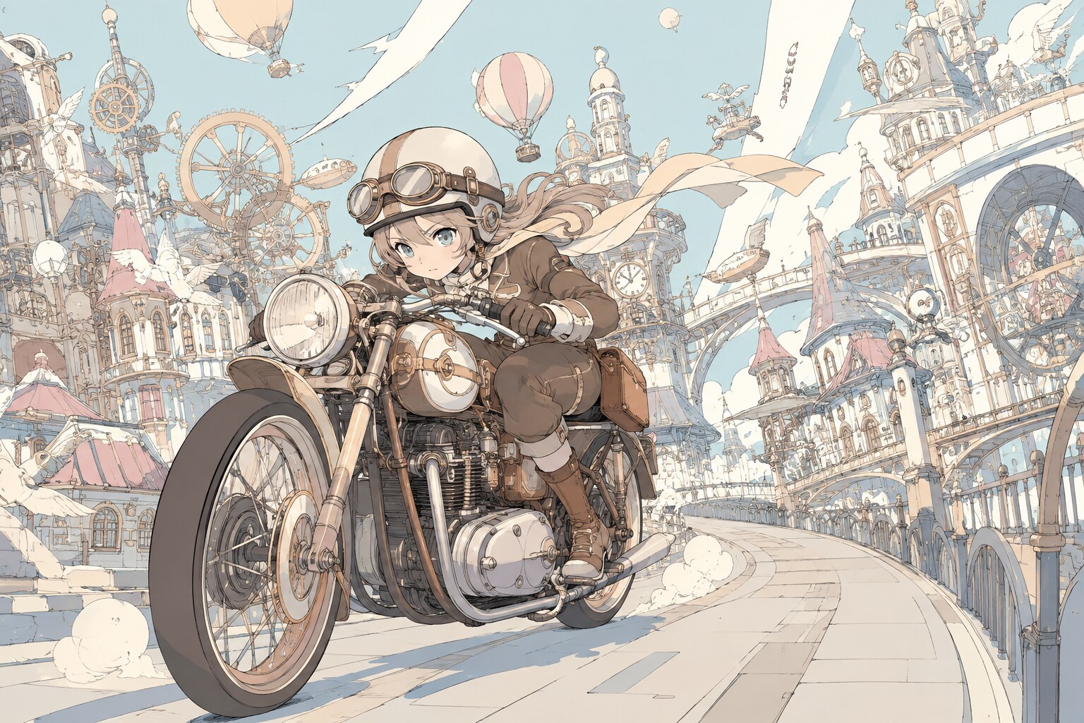 メルヘン街道、ダッシュ！ | の人気AIイラスト・グラビア