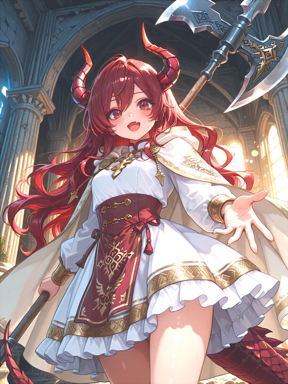 ドラゴン娘が仲間になった！