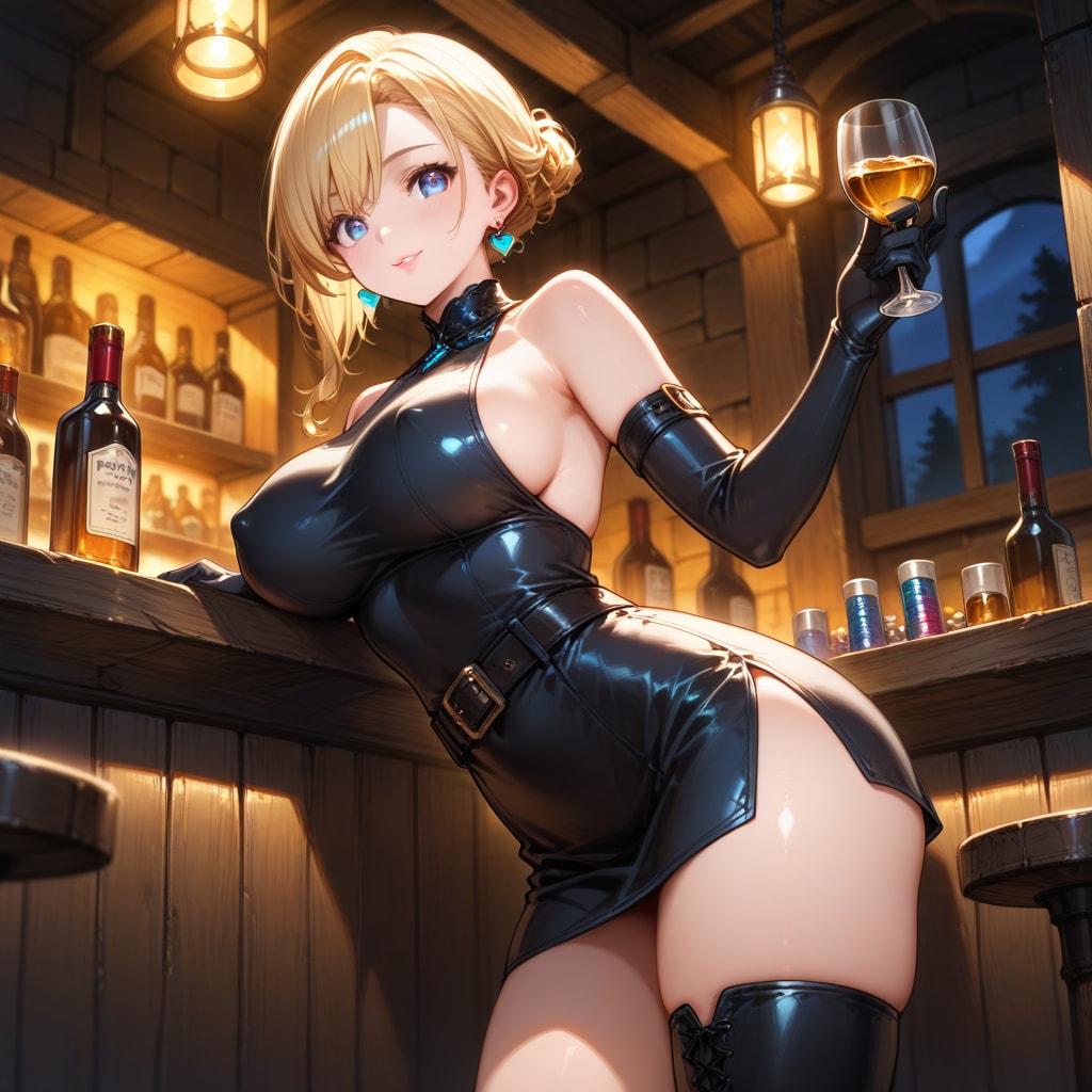 初めて会うわね、一杯いかが？