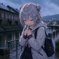 小樽市の観光地を散策する六花ちゃん 4枚目