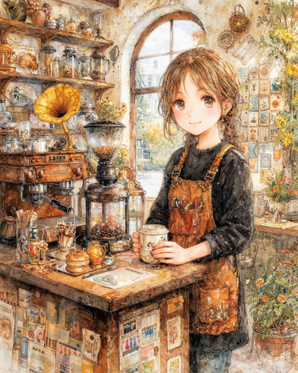 ぬくもりのカウンター