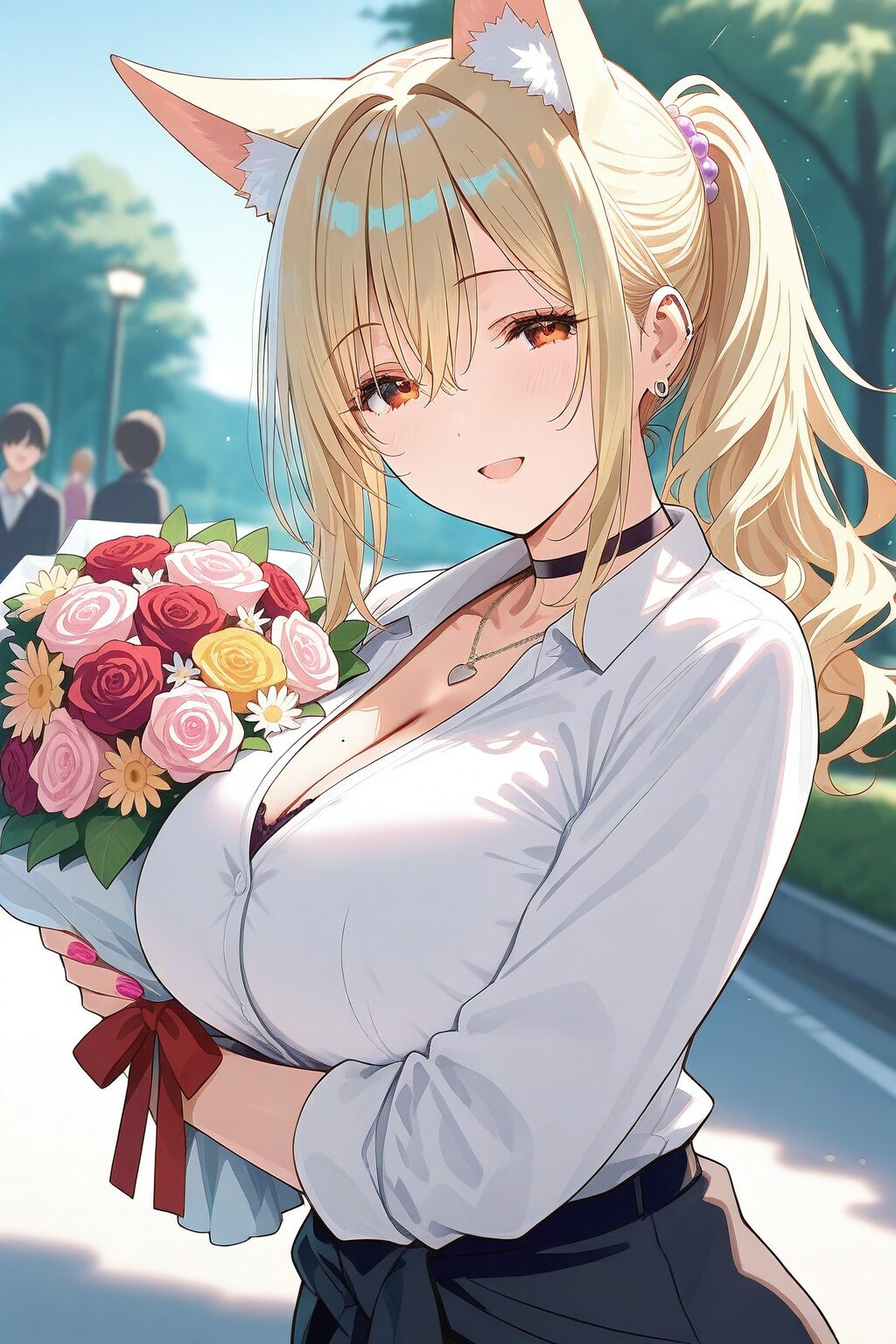 花束を贈る2026/05/09