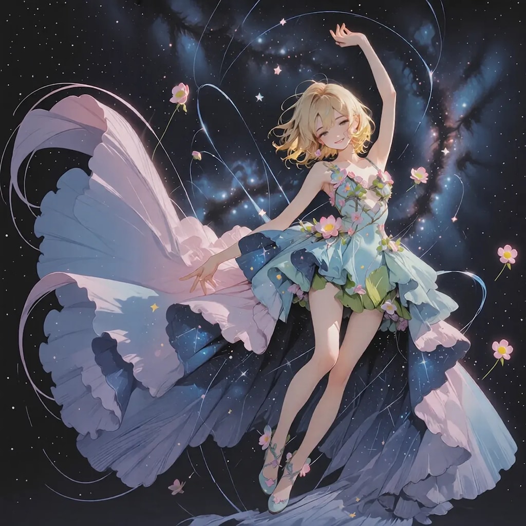 宇宙(そら)に咲く花