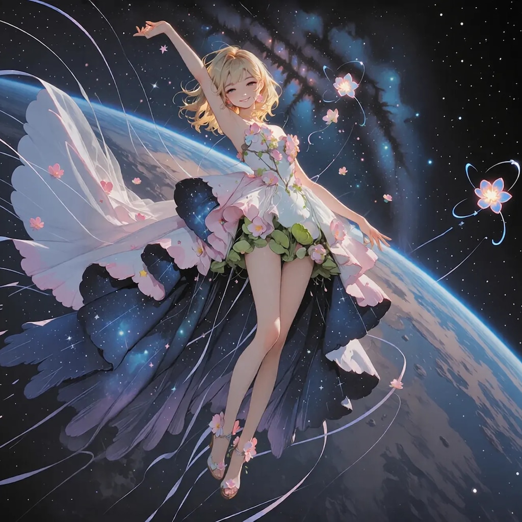 宇宙(そら)に咲く花