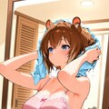 お風呂あがりシルちゃん《おいでよ どうぶつの娘》 3枚目