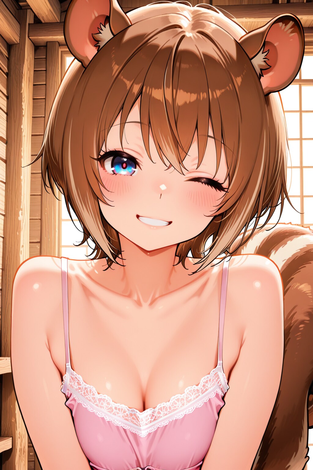 お風呂あがりシルちゃん《おいでよ どうぶつの娘》