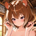 お風呂あがりシルちゃん《おいでよ どうぶつの娘》 6枚目