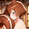 お風呂あがりシルちゃん《おいでよ どうぶつの娘》 11枚目