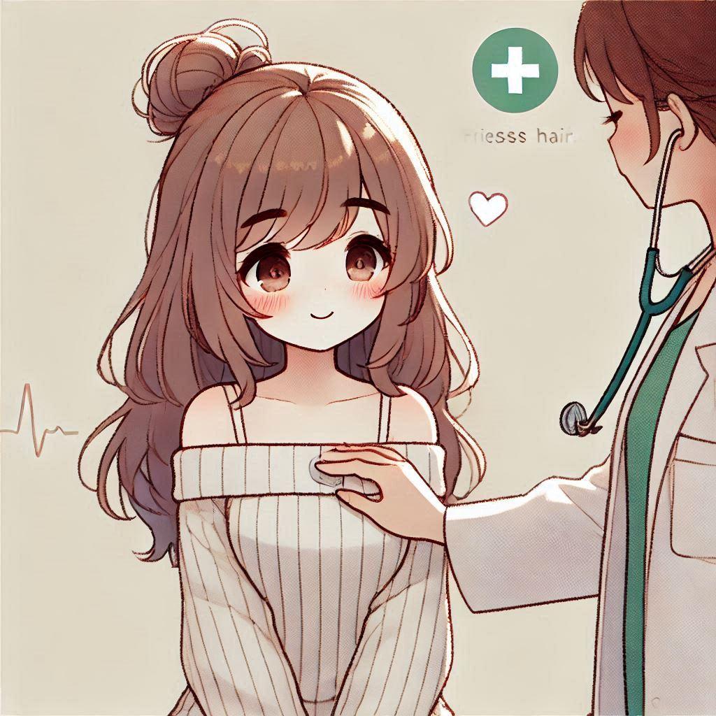 聴診器届いてほしい恋心 | の人気AIイラスト・グラビア