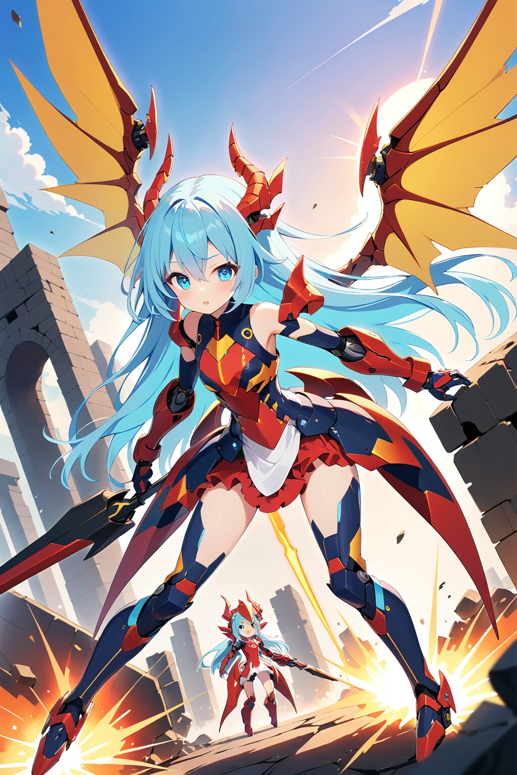 メカドラゴン娘さん