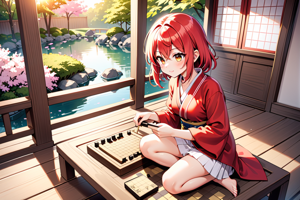 将棋の遊び方が分からず試行錯誤する