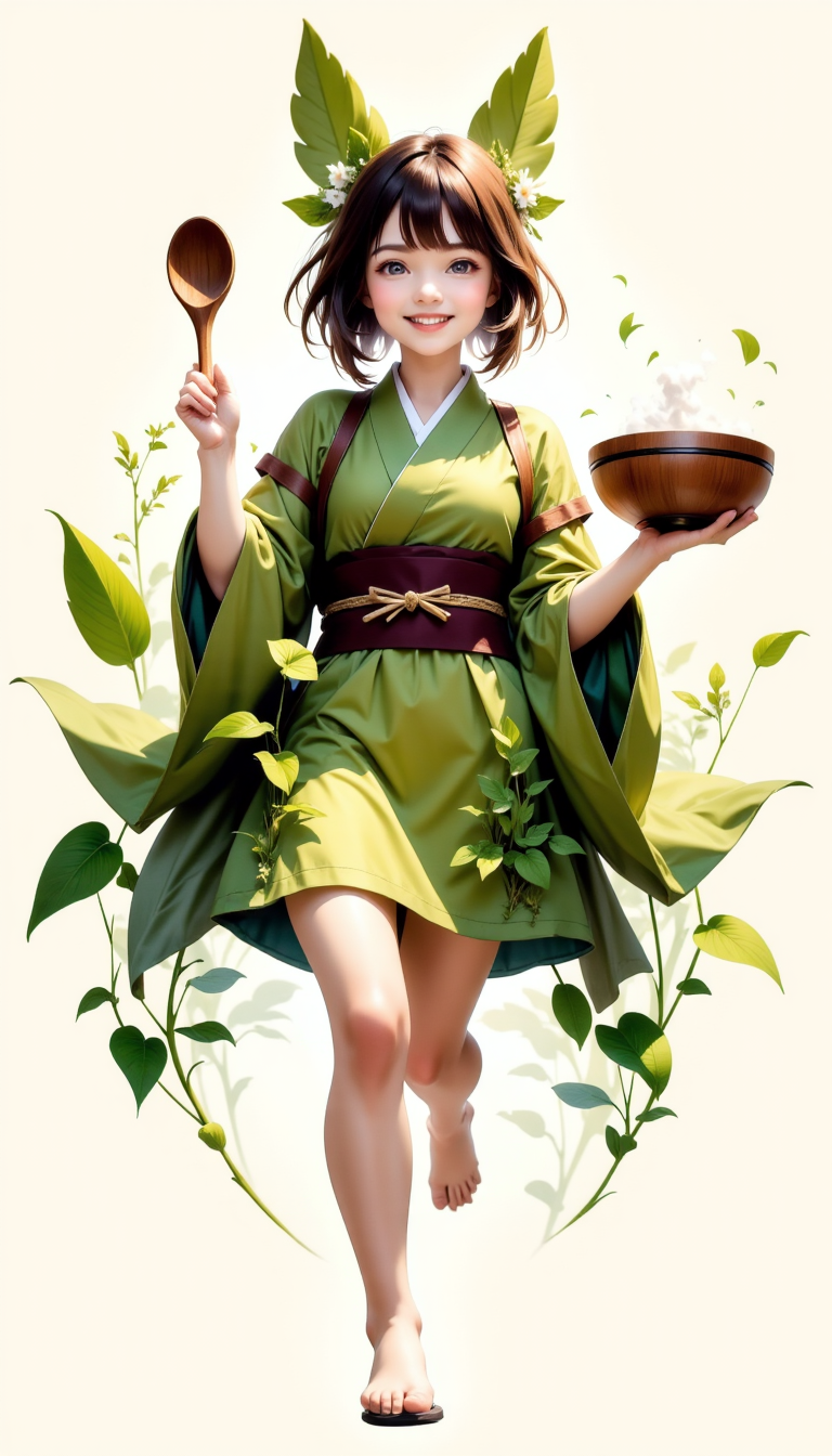 七草粥の妖精：ナナちゃん | の人気AIイラスト・グラビア