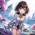 戦いを終えた赤の魔法騎士 2枚目