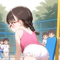 パンツ姿で元気に遊ぶロリっ娘 3枚目