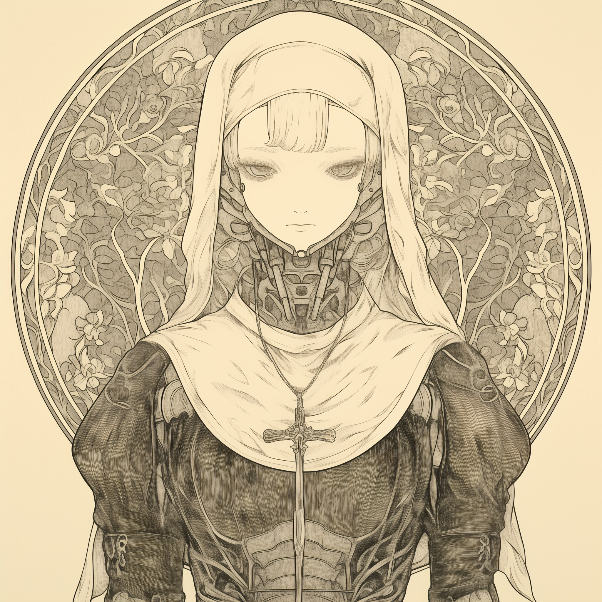 模範修道女 | の人気AIイラスト・グラビア