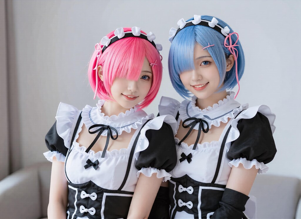 仲良しメイド姉妹