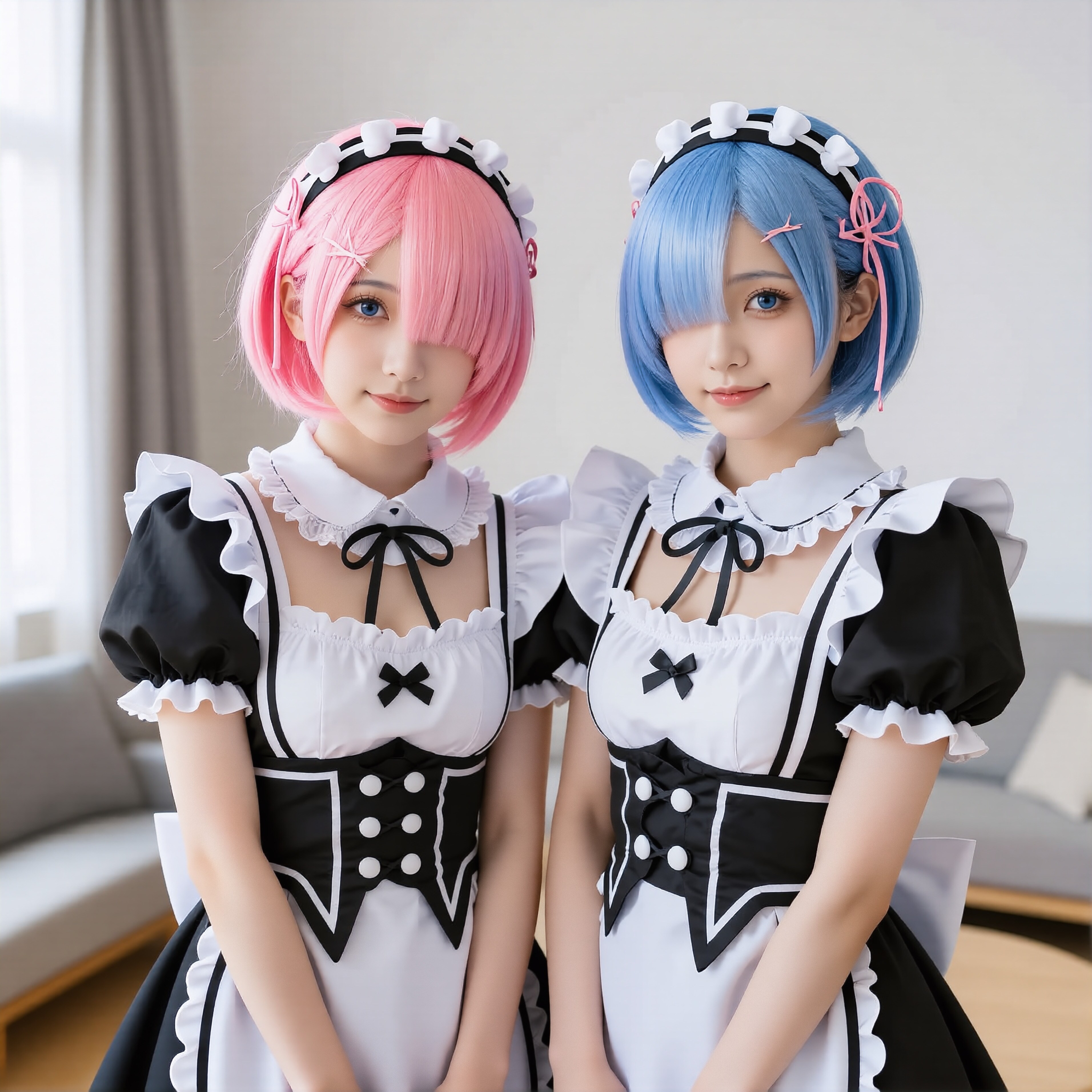 仲良しメイド姉妹