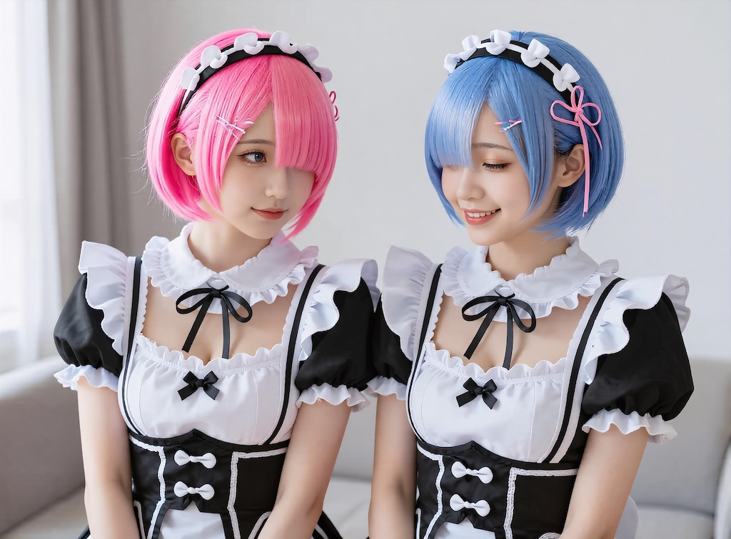 仲良しメイド姉妹