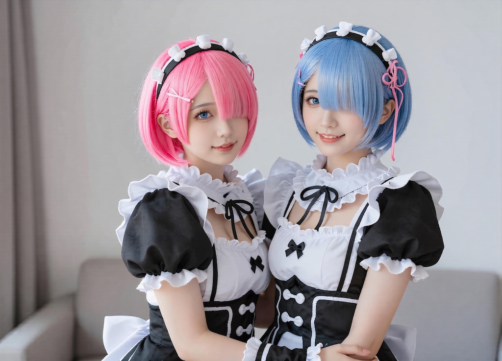 仲良しメイド姉妹