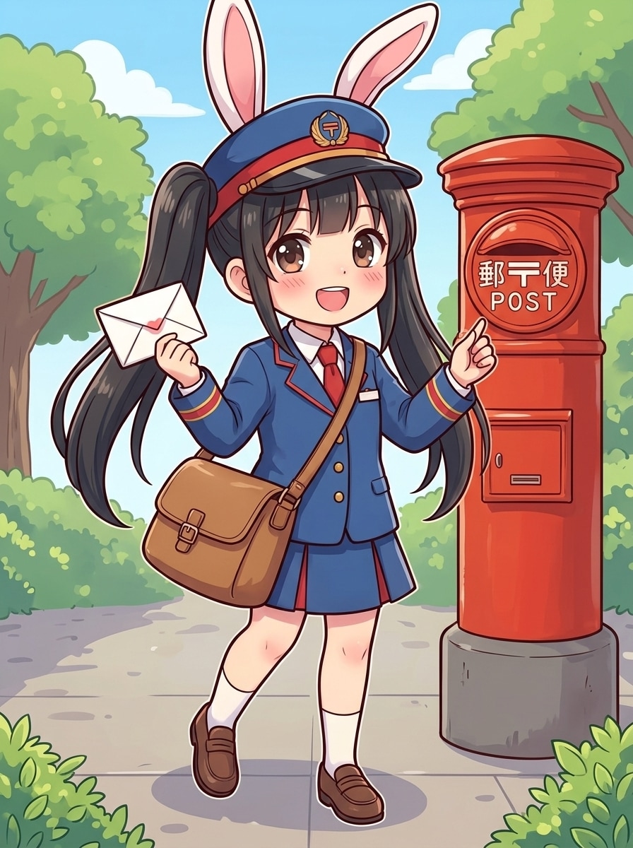 10月9日 #世界郵便の日 | の人気AIイラスト・グラビア