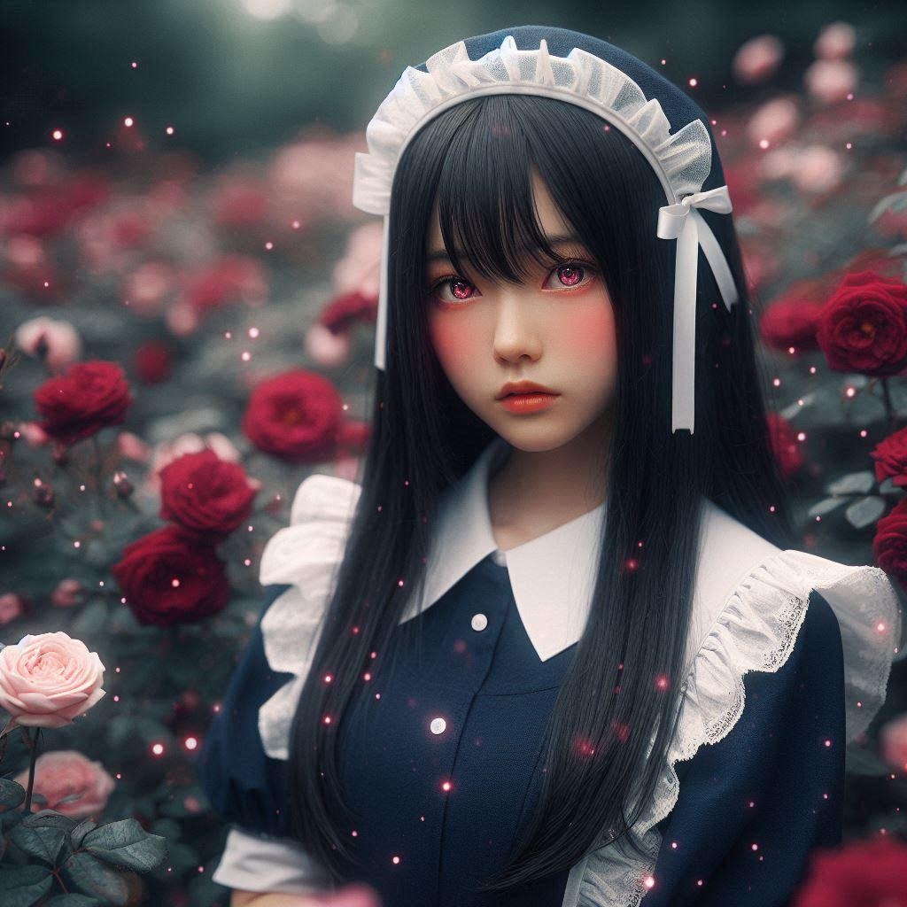 とある薔薇園のメイド1号