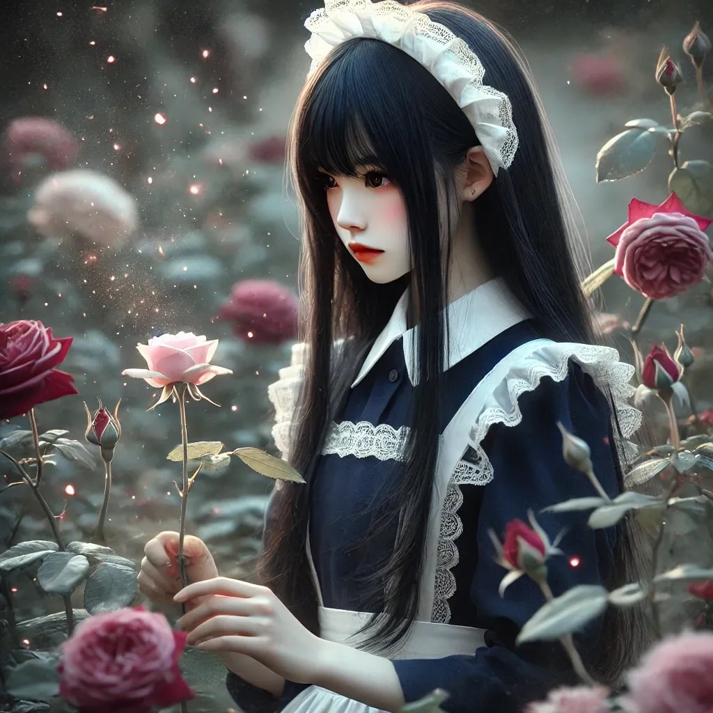 とある薔薇園のメイド1号