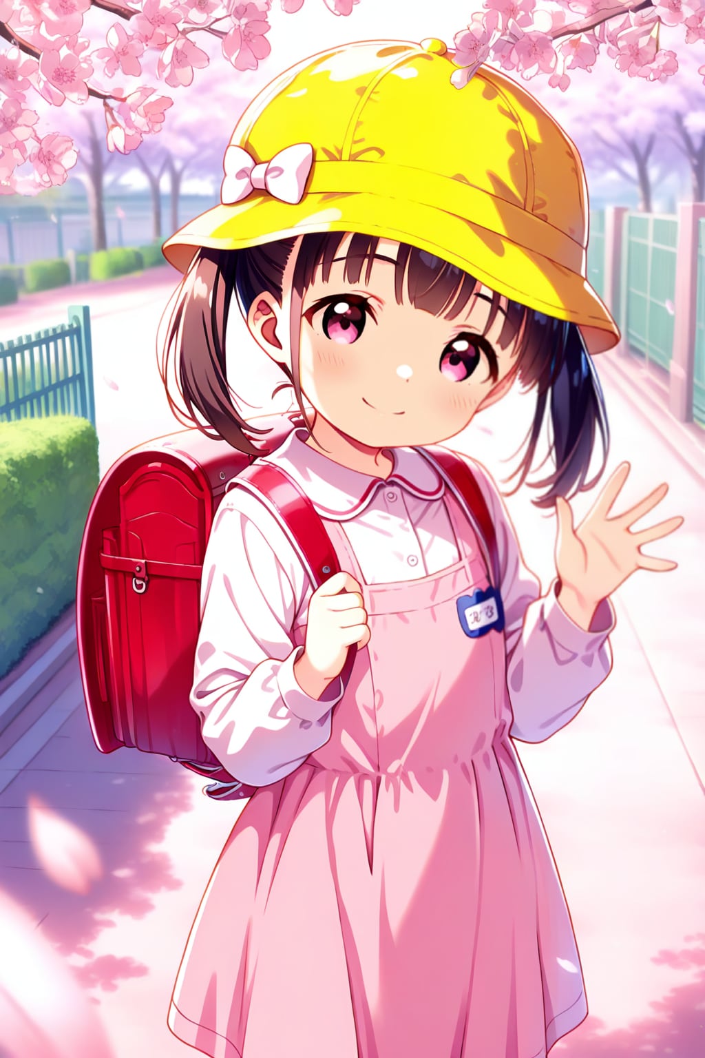 今日から小学1年生🎒🌸❤️