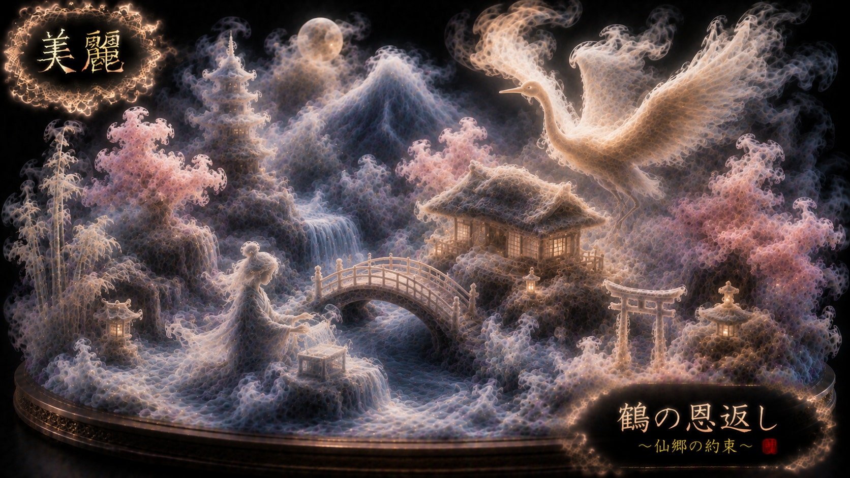 Beautiful Steam and Mist / 美麗 蒸気・煙霧 #patreon #ChatGPT #customGPT #GPTs #美麗 #蒸気 #煙霧 #Steam #Mist #bea | の人気AIイラスト・グラビア