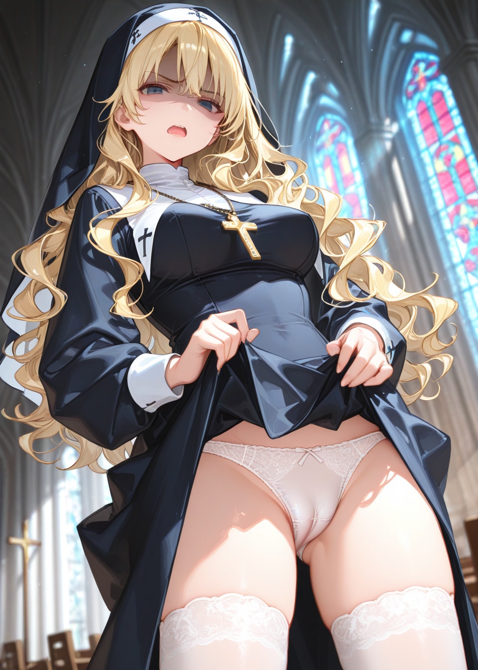 嫌な顔をされながらラベリアさんのおパンツを見せてもらいたい